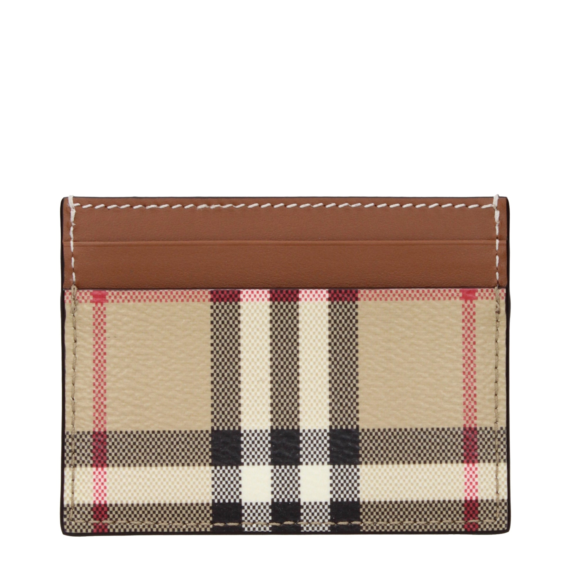 Burberry Document Holders Women Fabric  Beige/Brown