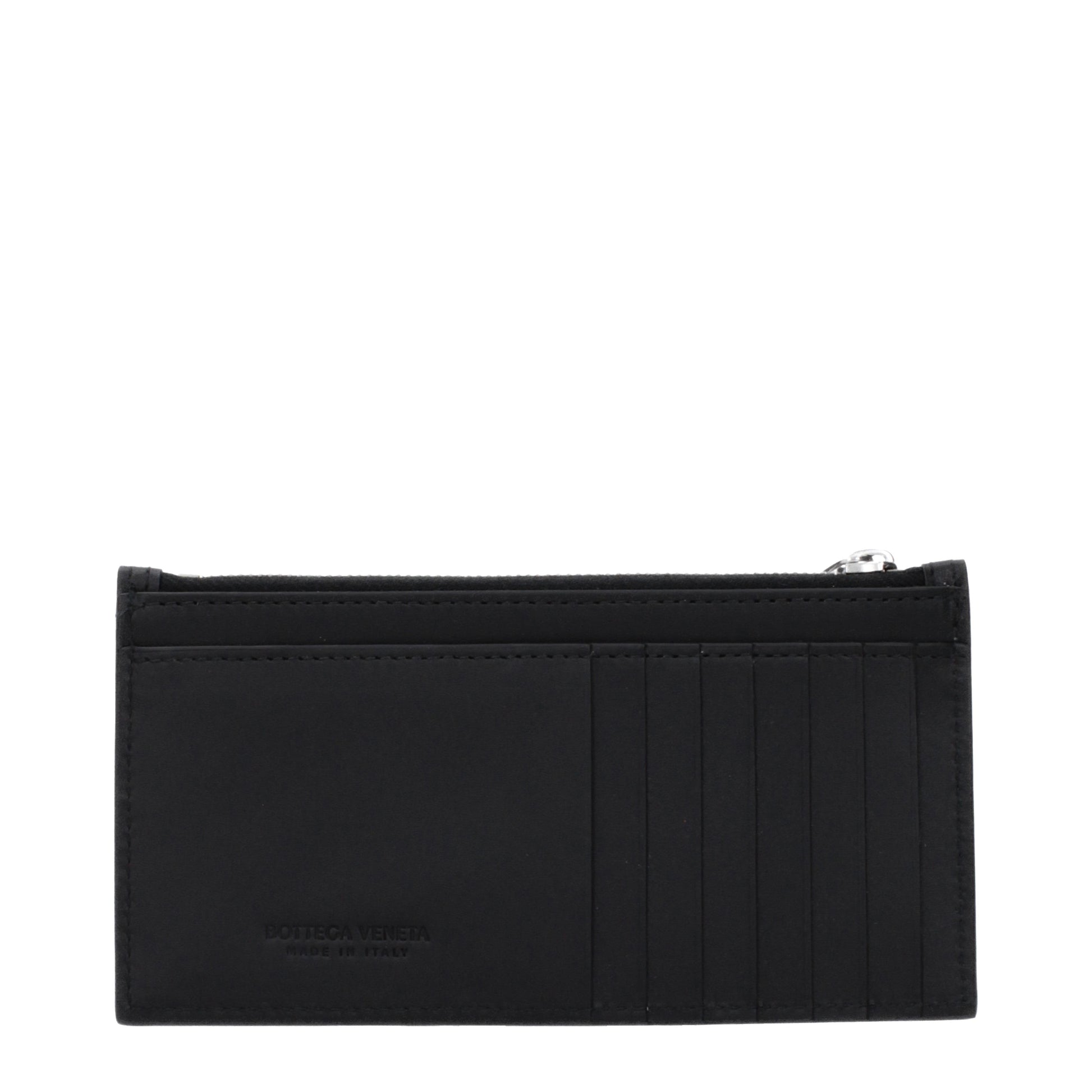 Bottega Veneta Coin Purses Men Leather Black