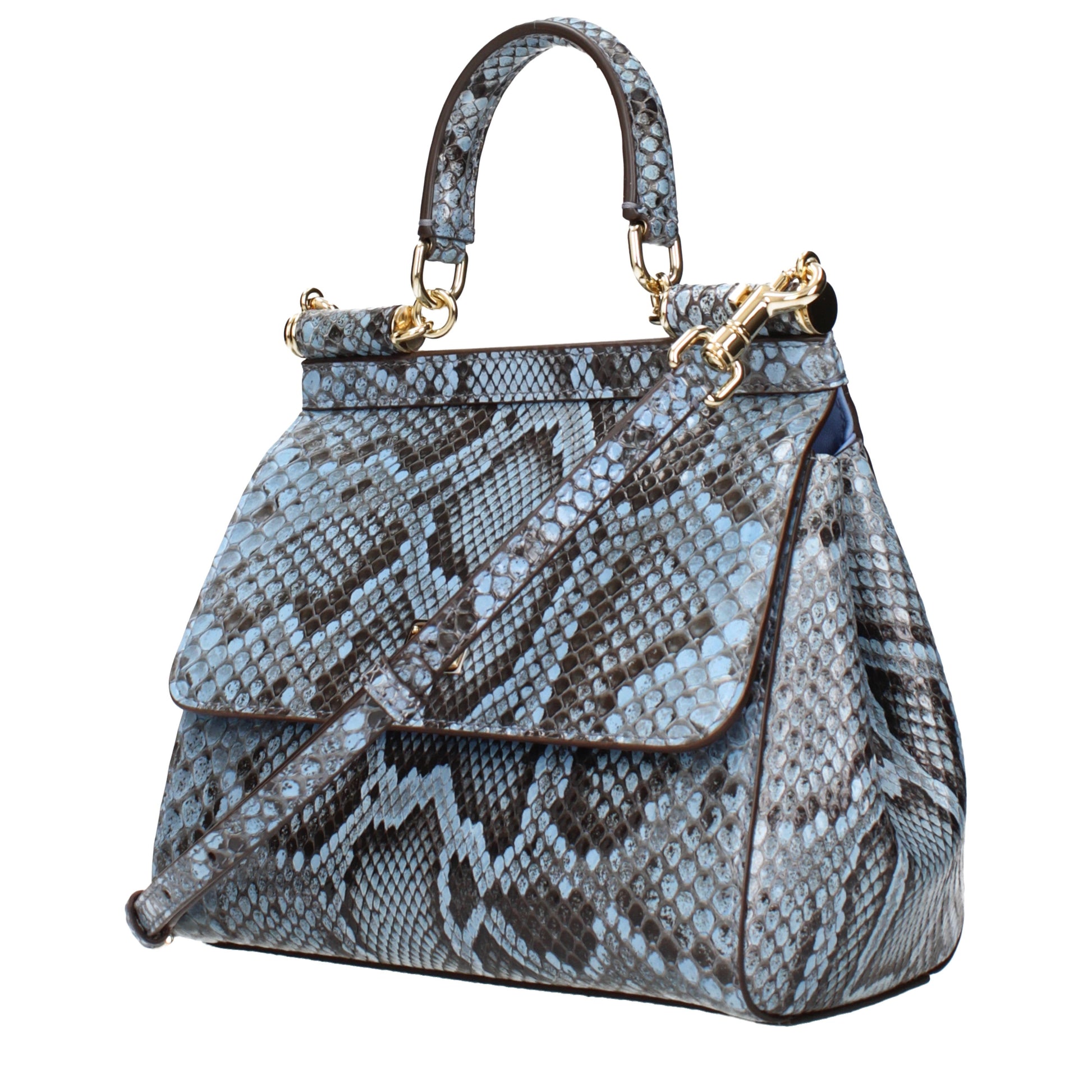 Dolce&Gabbana Women's Handbags Leather Python Paper