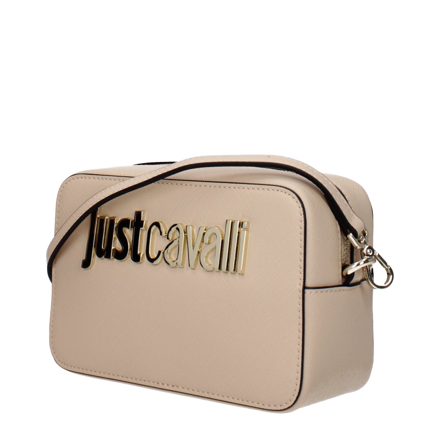 Just Cavalli Crossbody Bags Women Polyester Beige