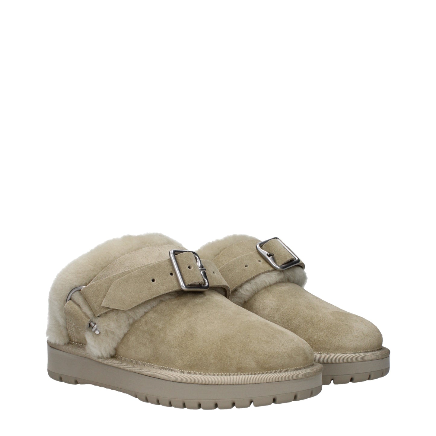 Burberry Women's Slippers and Clogs Suede
