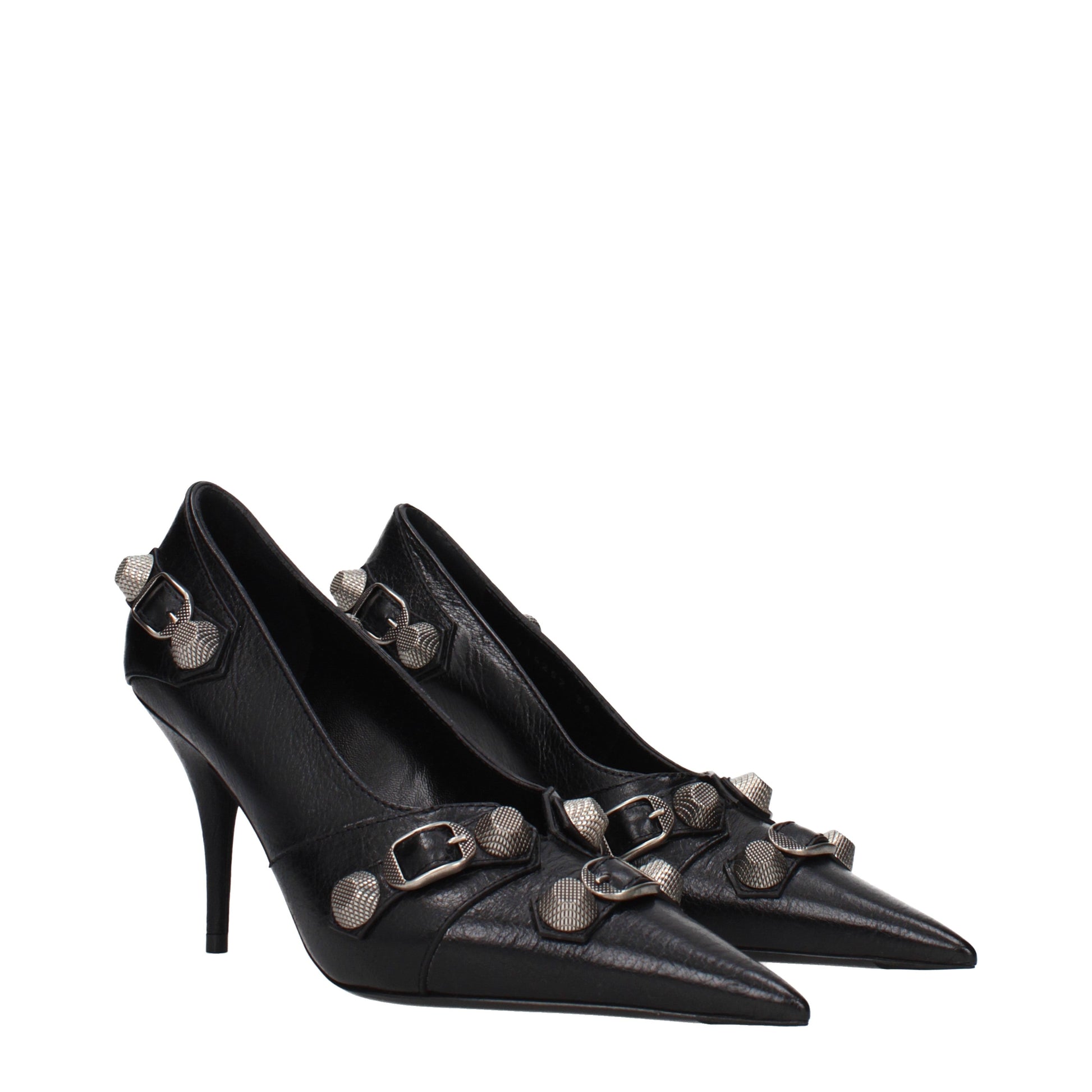 Balenciaga Pumps Women Leather Black
