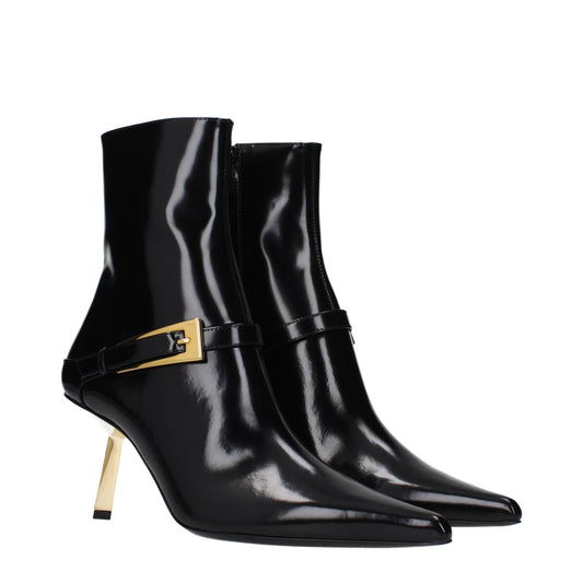 Saint Laurent Women's Ankle Boots Leather