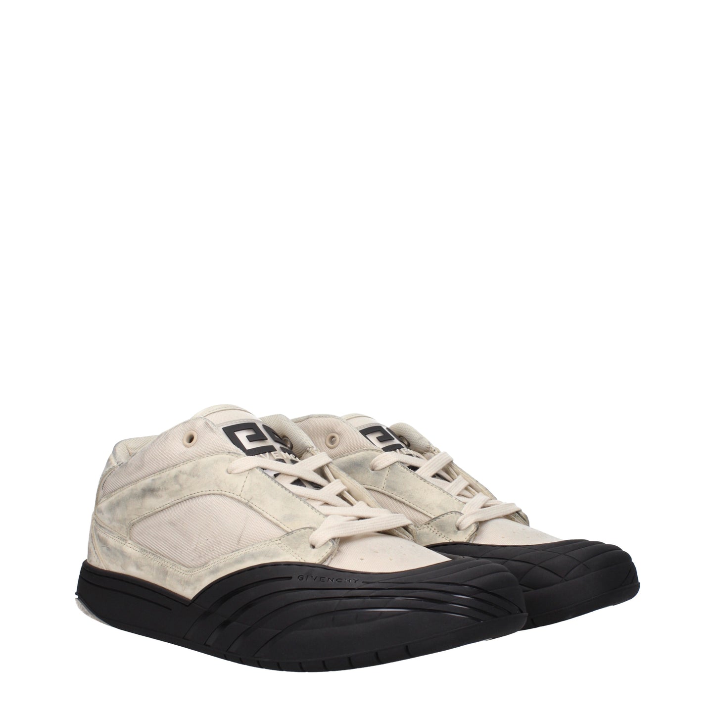 Givenchy Men's Sneakers in Fabric  Beige