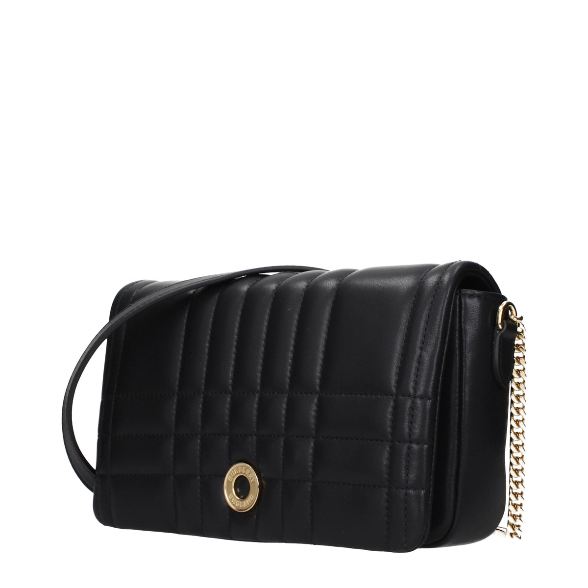 Burberry Crossbody Bags Women Leather Black