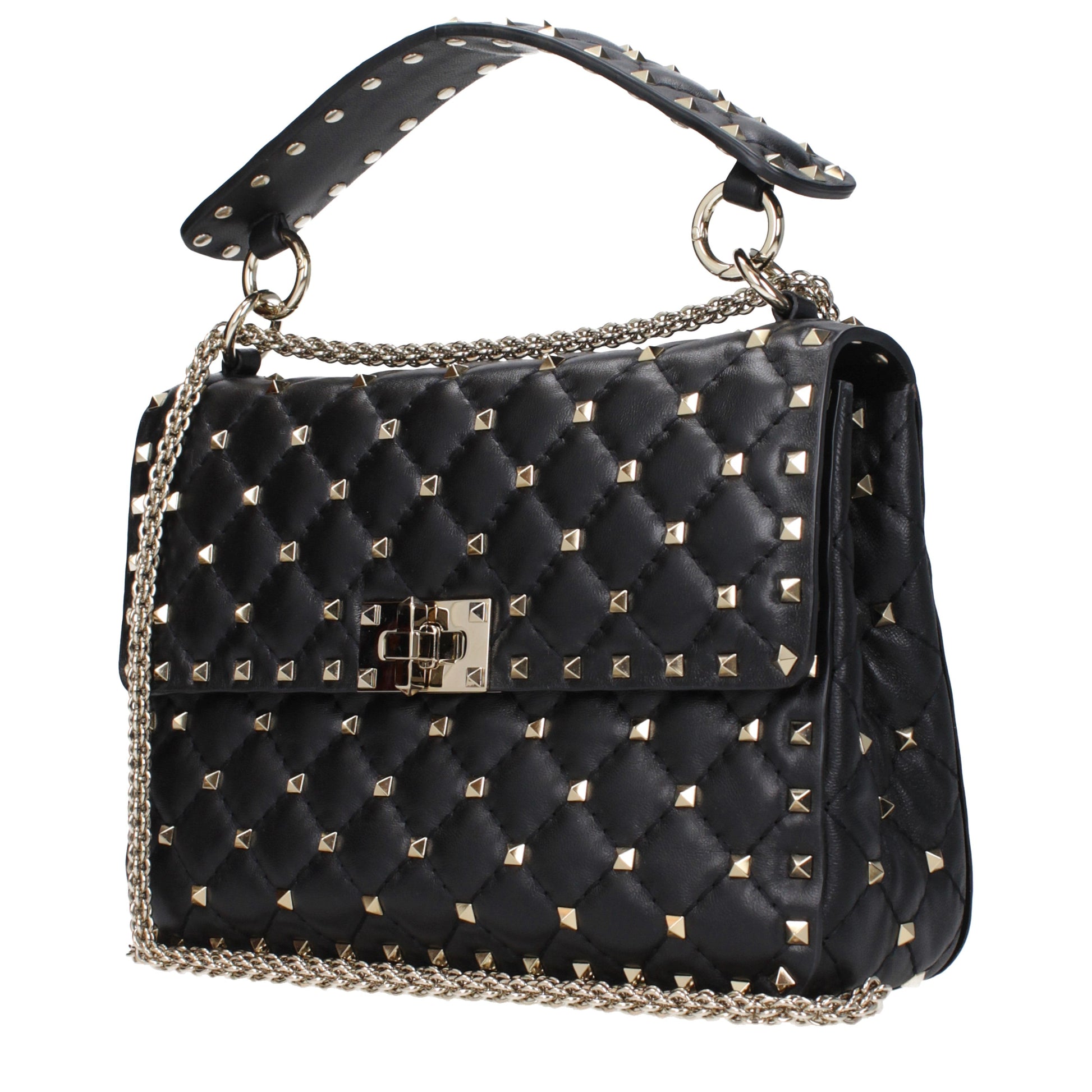Valentino Garavani Handbags Women Leather Black