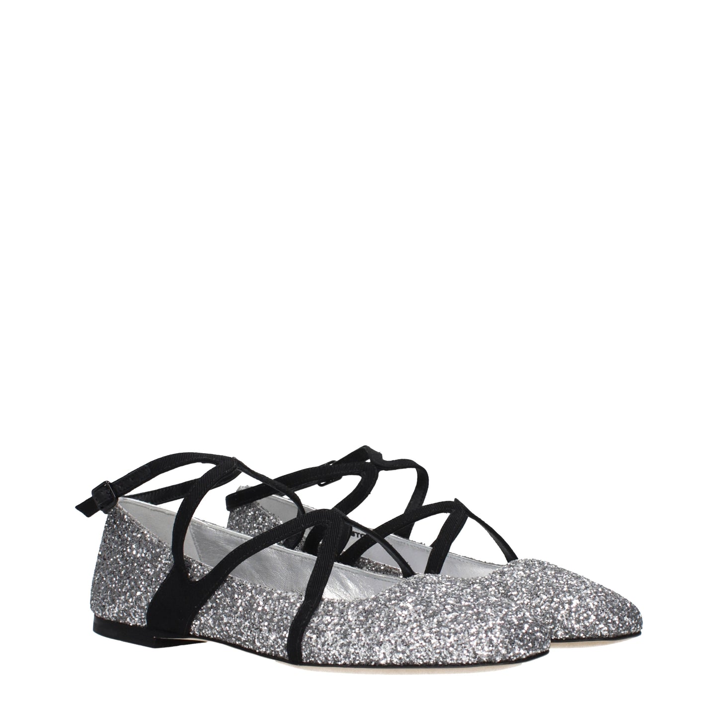 Jimmy Choo Women's Ballet Flats Glitter