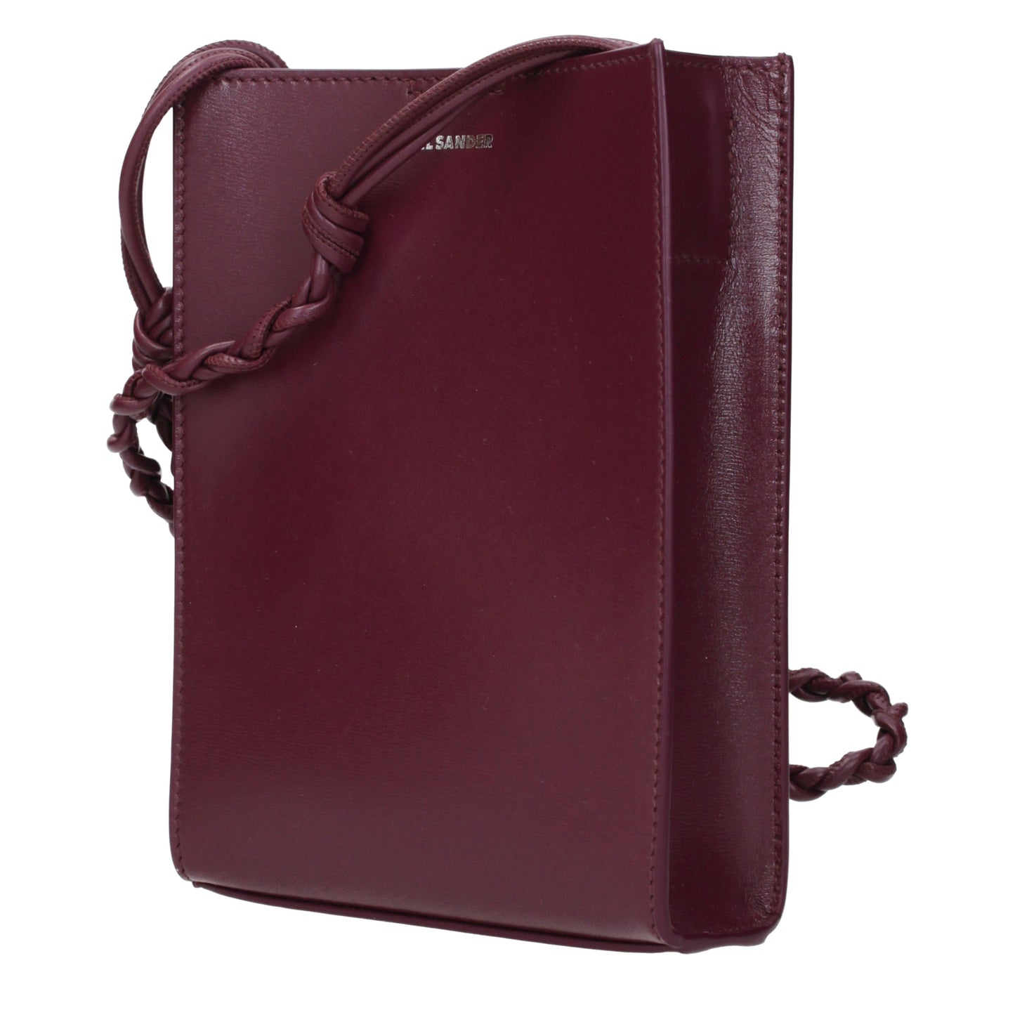 Jil Sander Crossbody Bags Women Leather Violet/Barolo