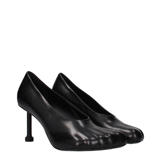Balenciaga Pumps Women Leather Black