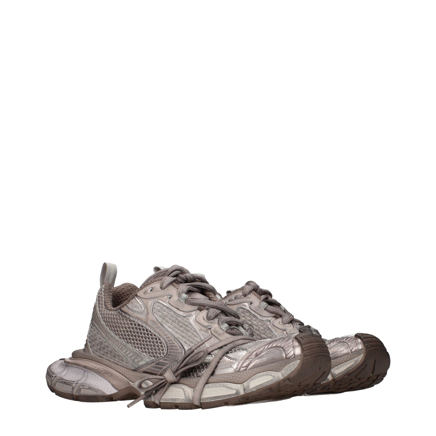 Balenciaga Sneakers Men Fabric  Gray/Taupe