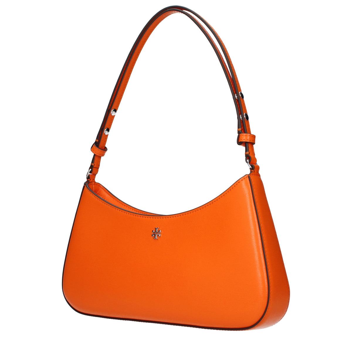 Tory Burch Shoulder Bags Women Leather Orange/Mandarin