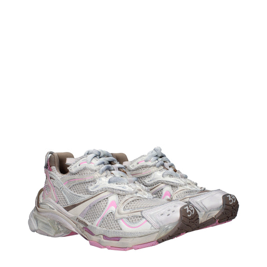 Balenciaga Sneakers Women Fabric  Gray/Pink