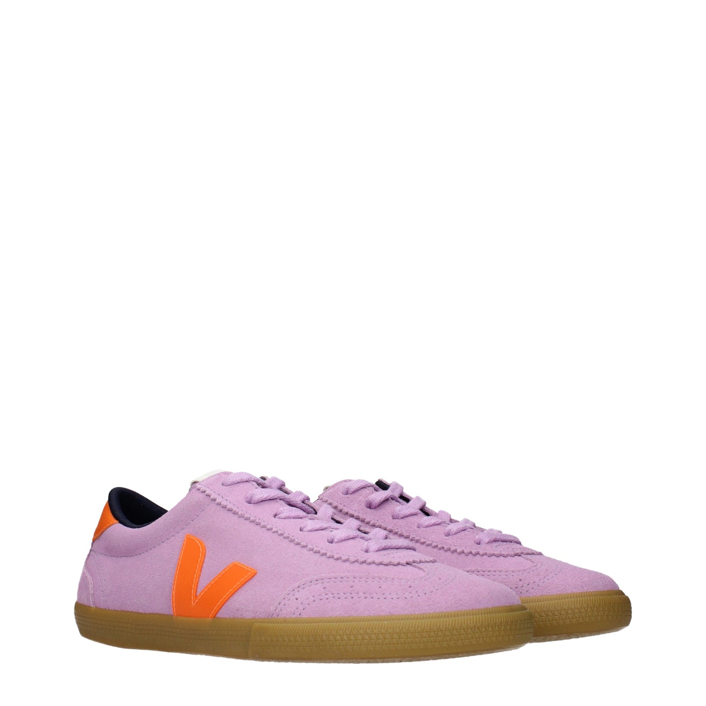 Veja Sneakers Women Suede Pink/Orange