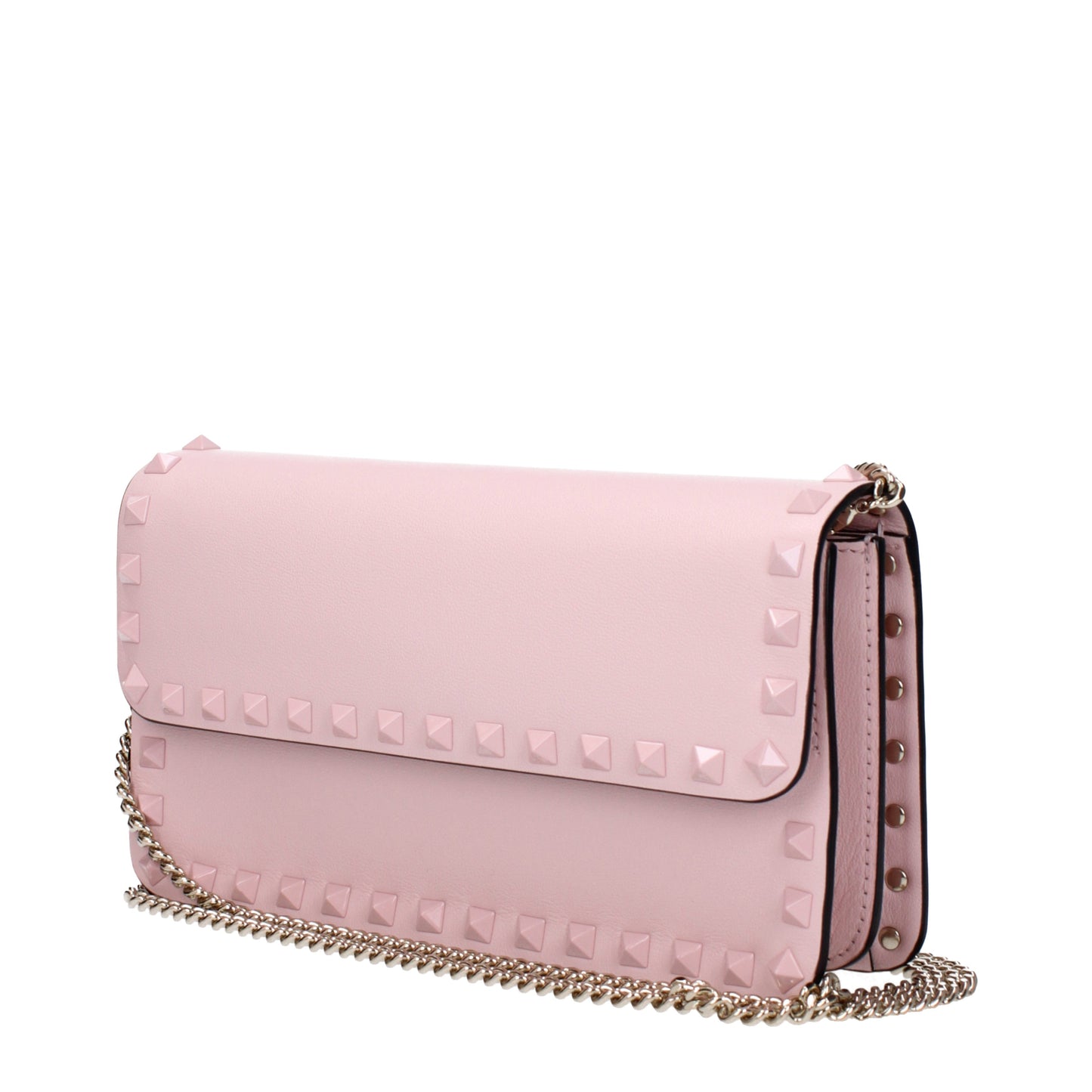 Valentino Garavani Clutches Women Leather Pink/Quartz