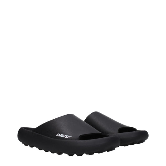 Ambush Sandals & Slippers Men Rubber Black