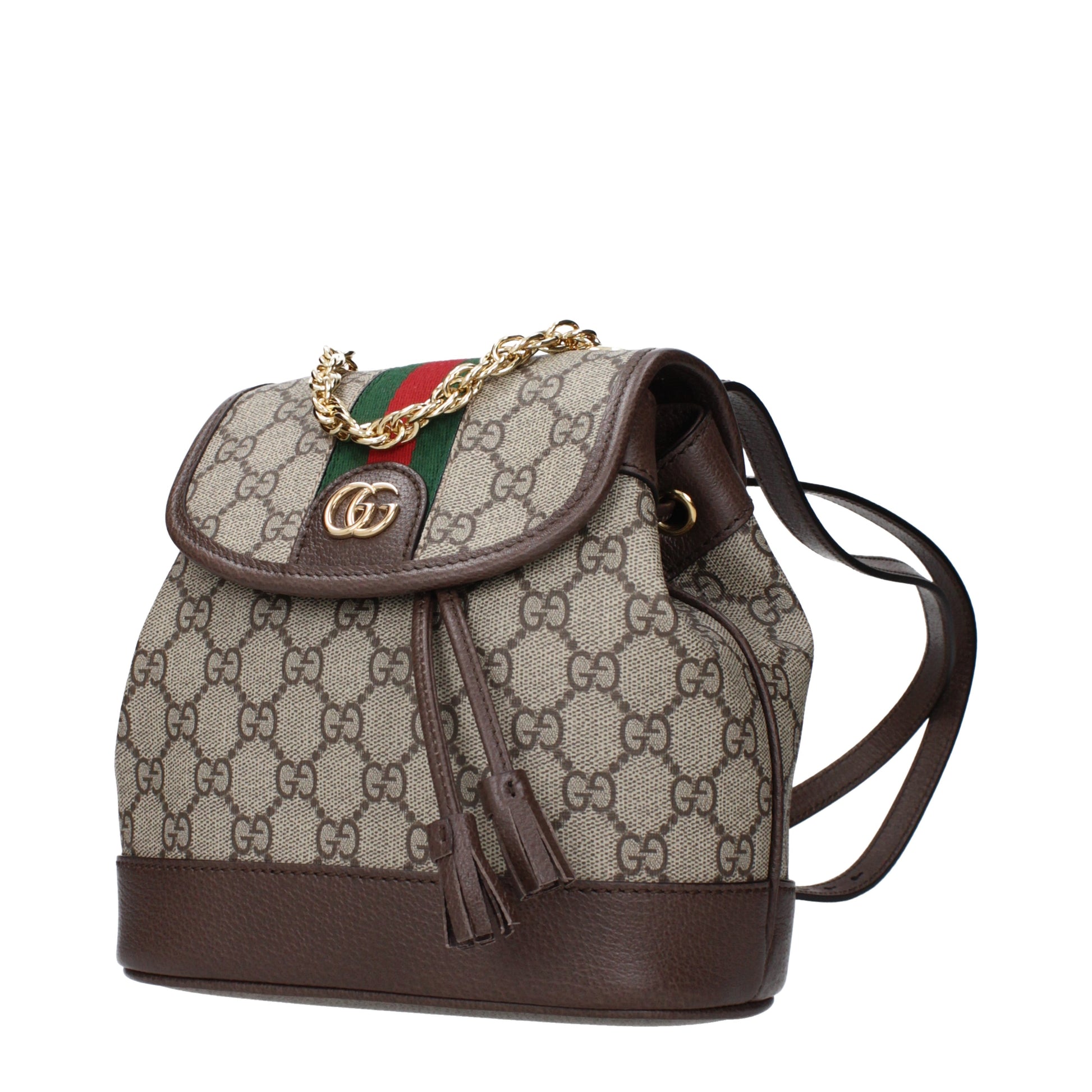 Gucci Backpacks and Bumbags Women Fabric  Beige/Brown