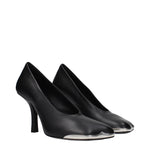 Burberry Pumps Women Leather Black