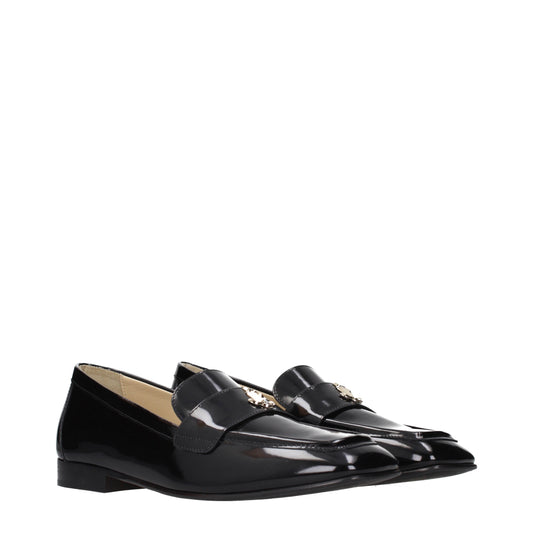 Jimmy Choo Loafers Women Leather Black