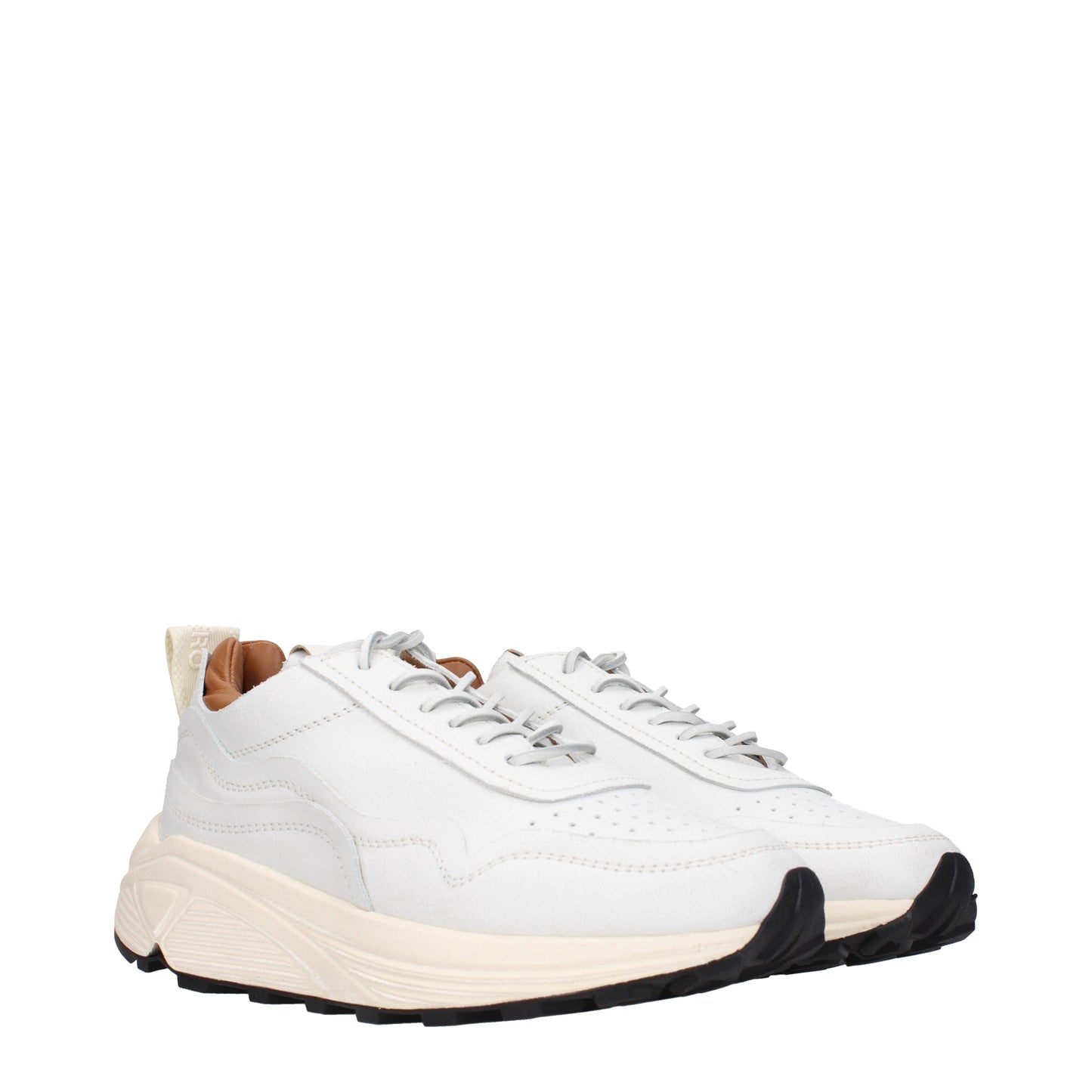 Buttero Men's Sneakers in Leather White