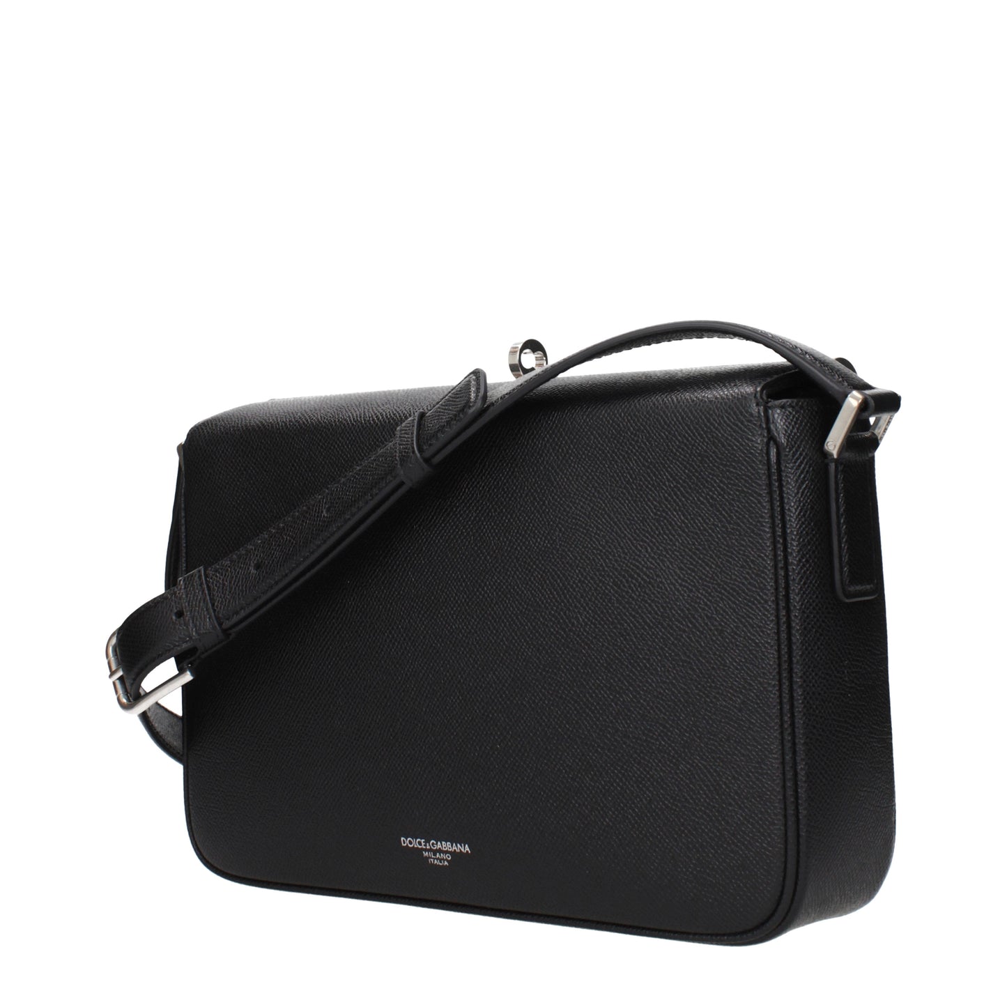 Dolce&Gabbana Crossbody Bags Men Leather Black