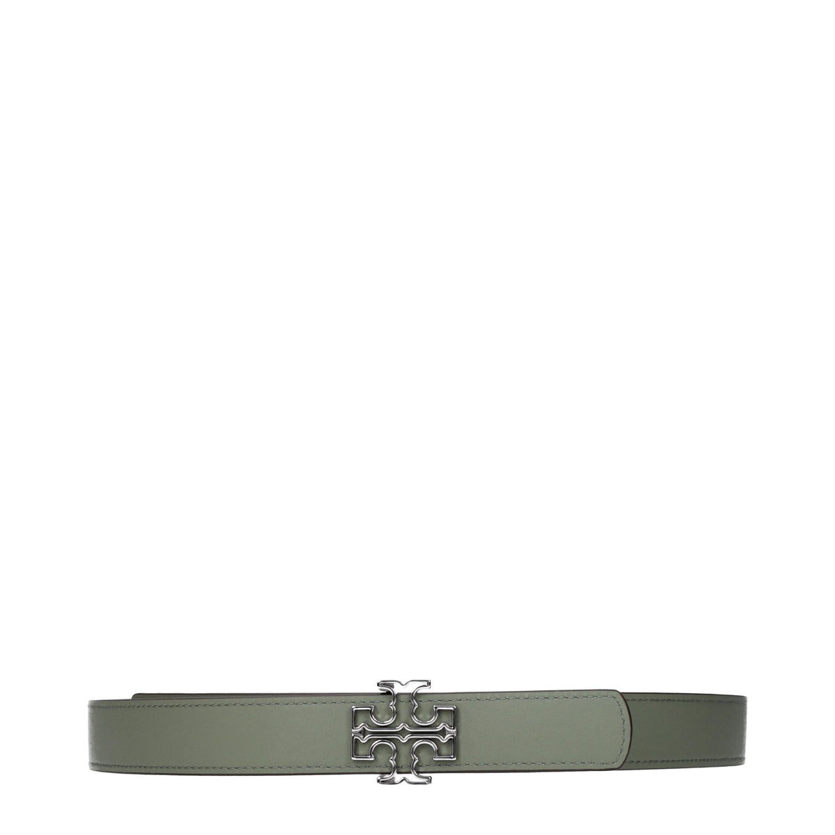 Tory Burch Belts Women Patent Leather Green/Jade