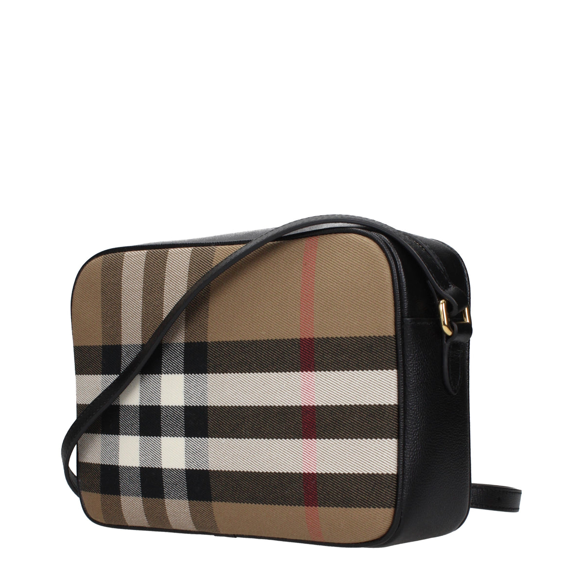 Burberry Crossbody Bags Women Fabric  Beige/Black