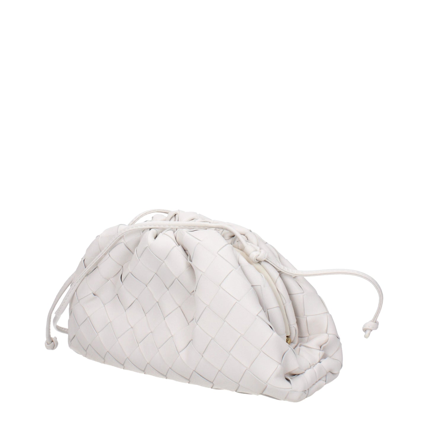 Bottega Veneta Clutches Women Leather White/Chalk