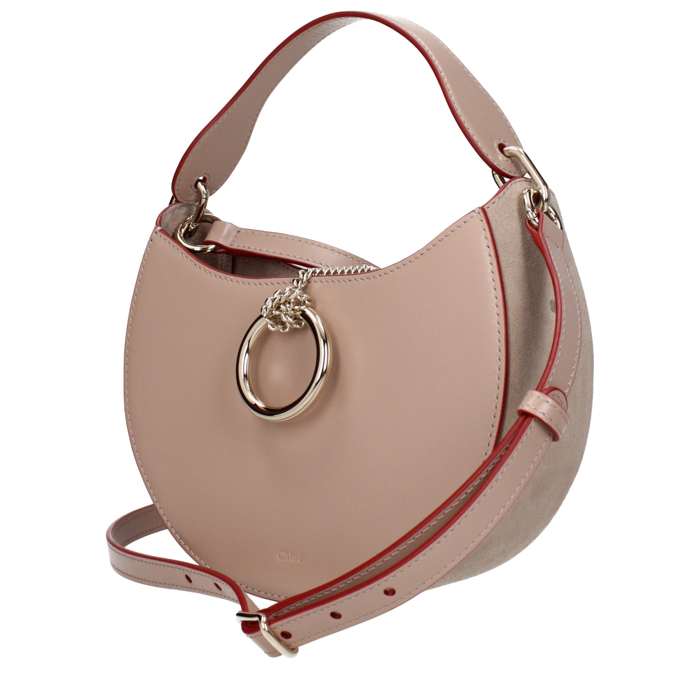 Chloé Handbags Women Leather Beige