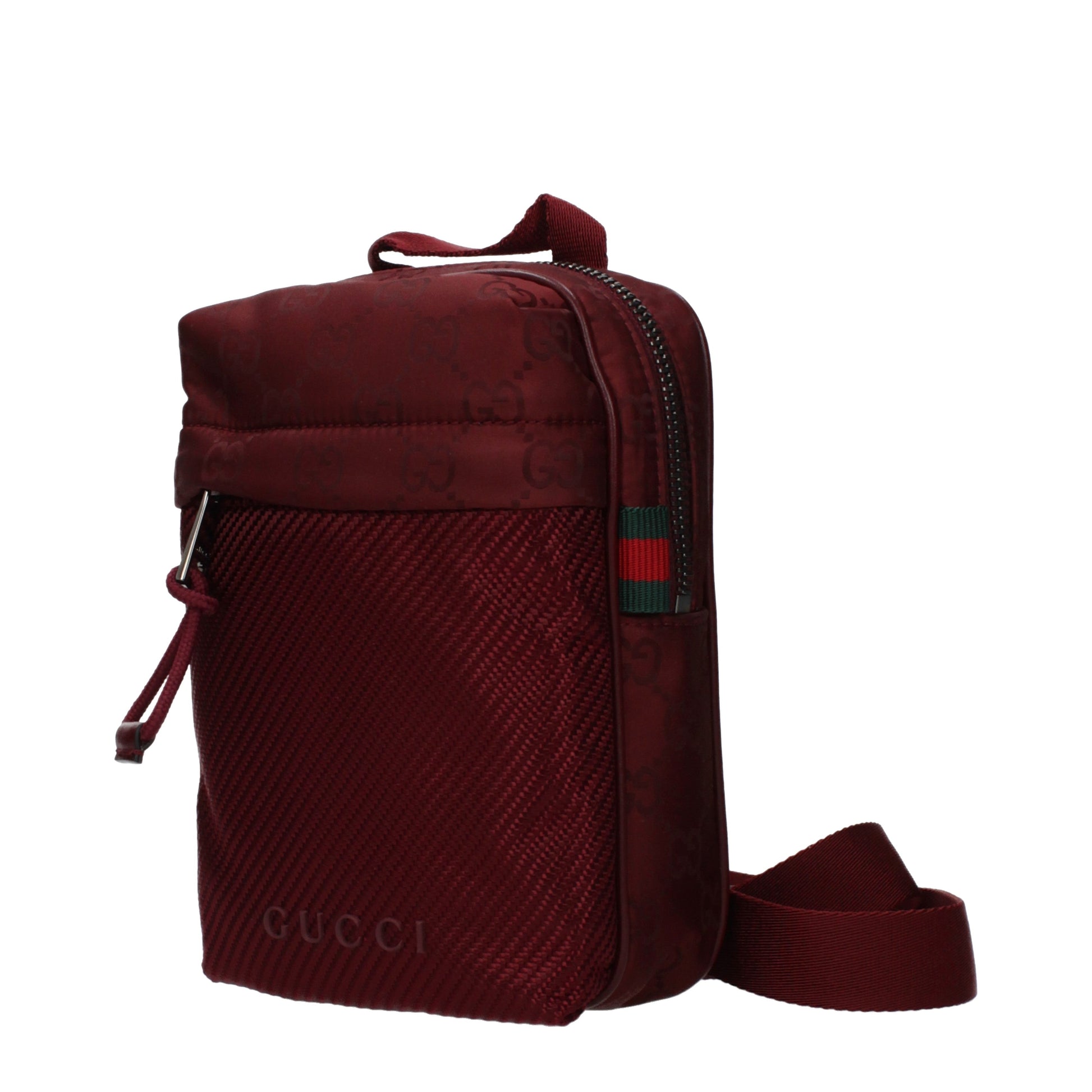 Gucci Crossbody Bags Men Fabric  Red/Anchor