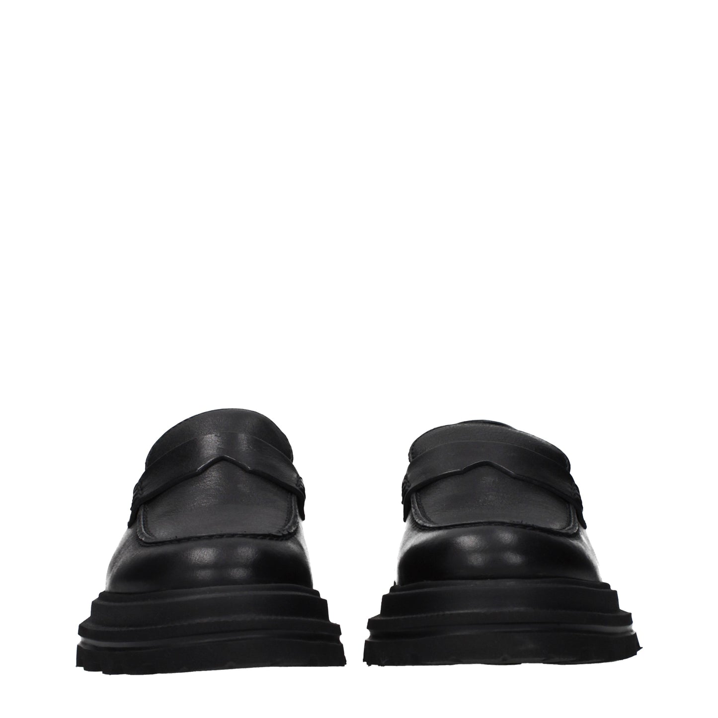 Hogan Loafers Women Leather Black
