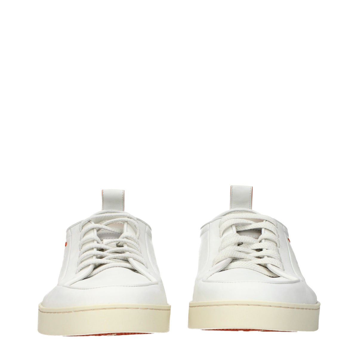 Santoni Sneakers Men Leather White