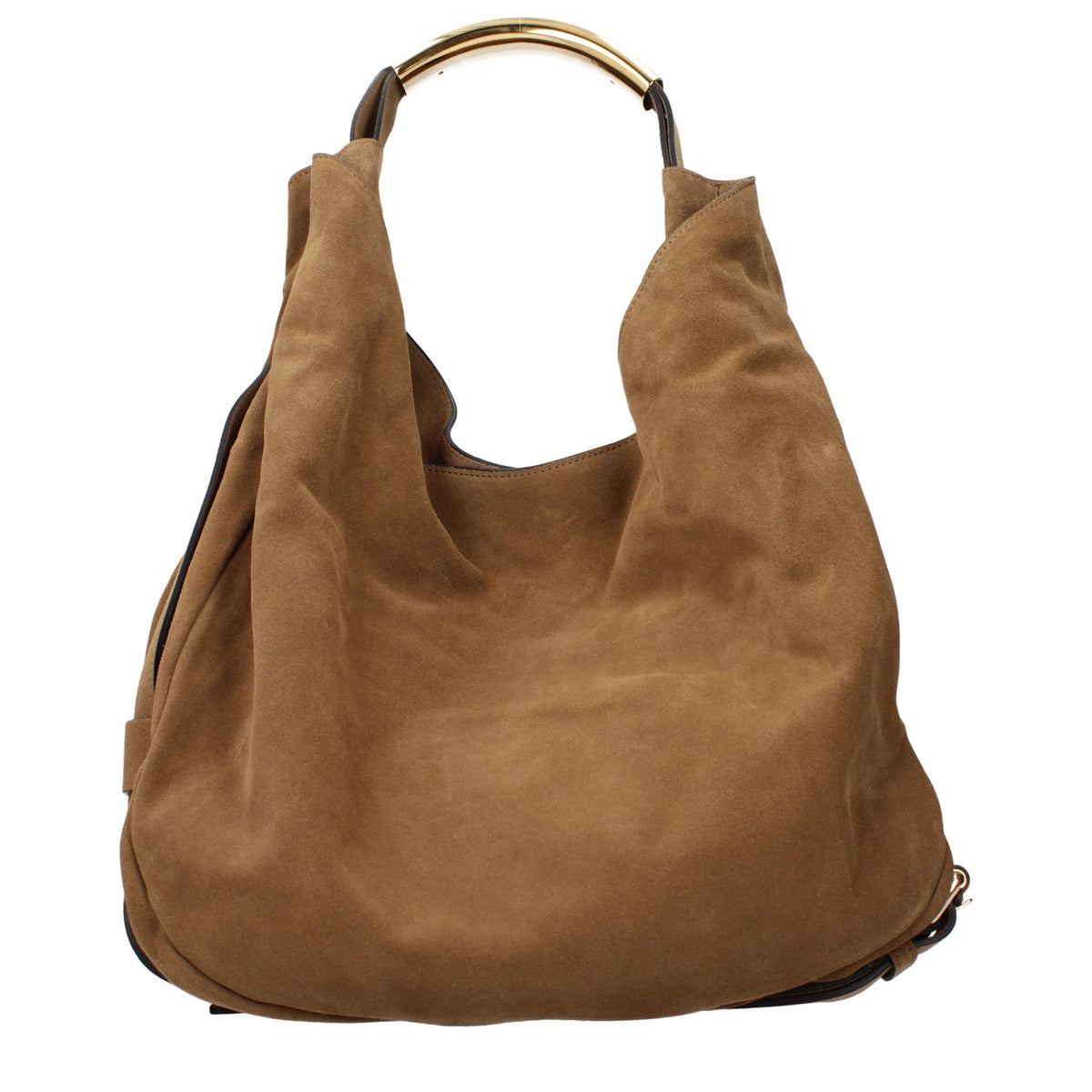 Moschino Shoulder Bags Women Suede Brown/Tobacco