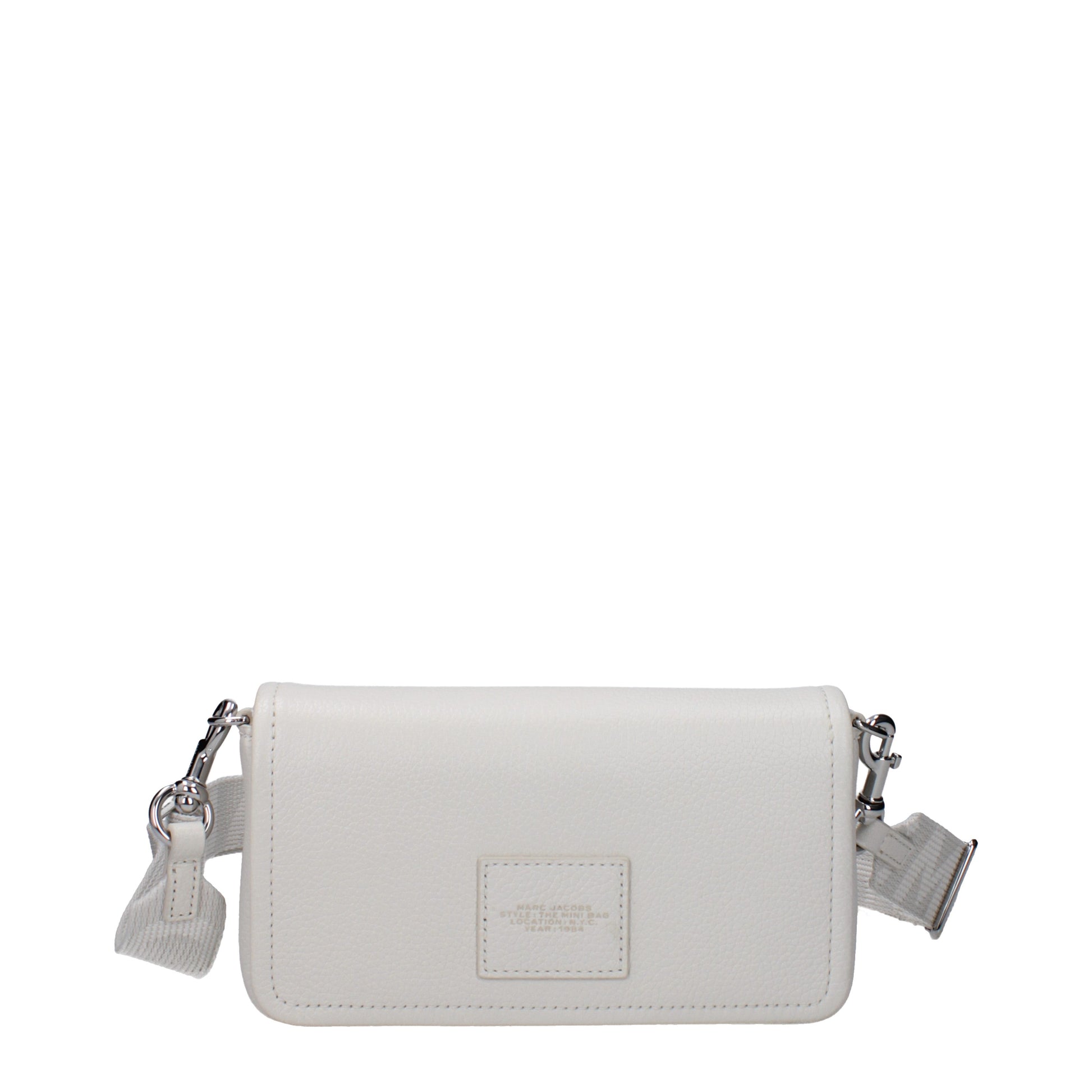 Marc Jacobs Crossbody Bags Women Leather White/Cotton