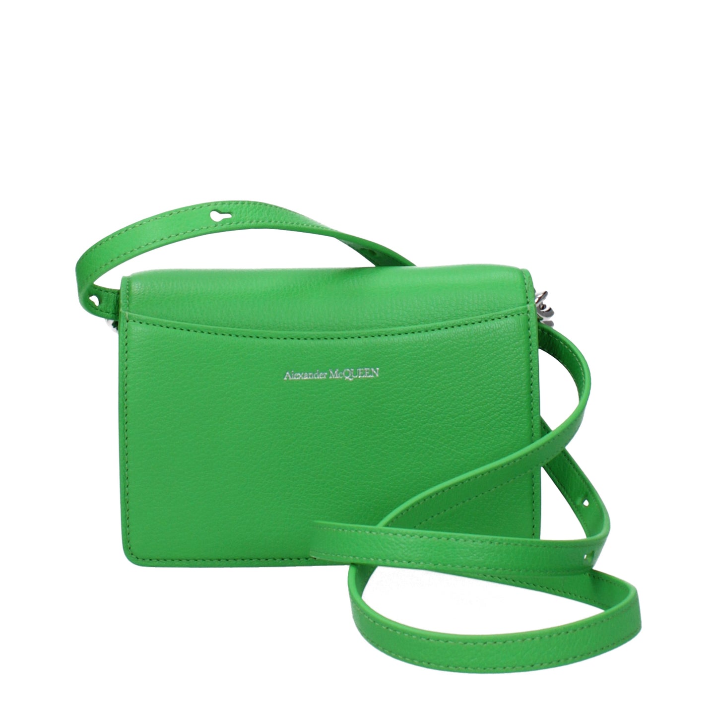 Alexander McQueen Handbags Women Leather Green/Acid Green