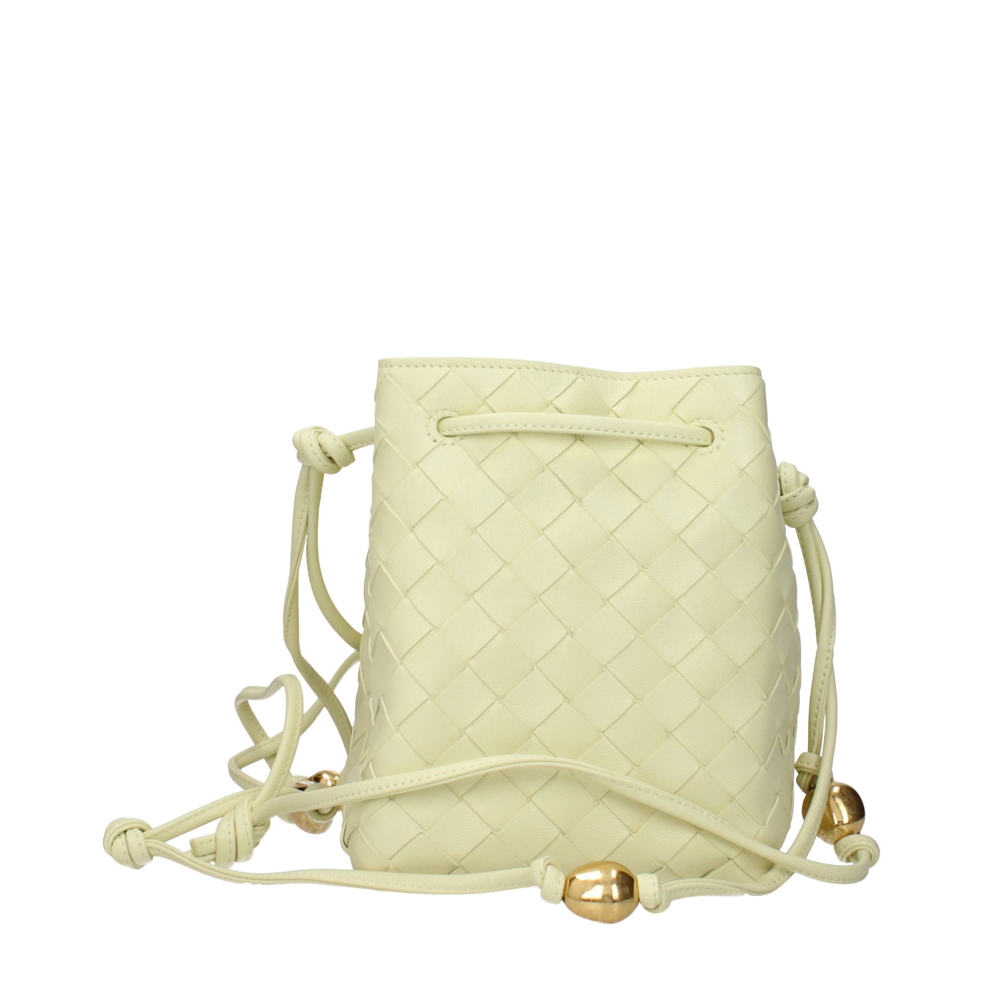 Bottega Veneta Women's Crossbody Bags Leather Yellow