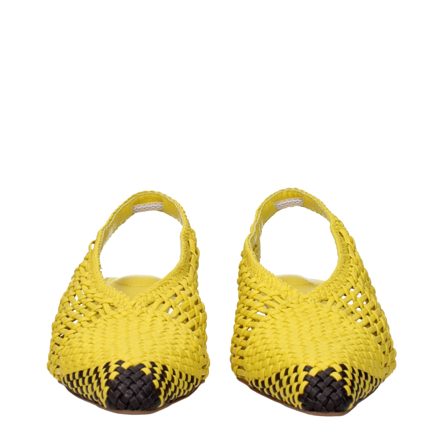 Jacquemus Women's Sandals Leather Yellow