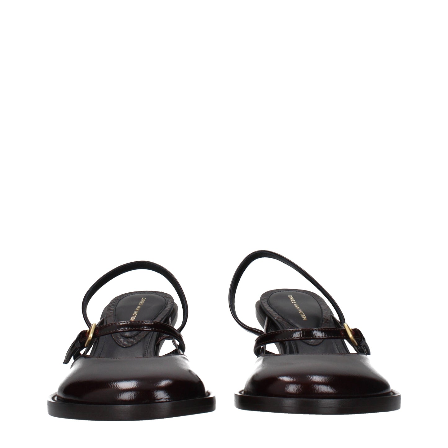 Dries van Noten Sandals Women Leather Brown