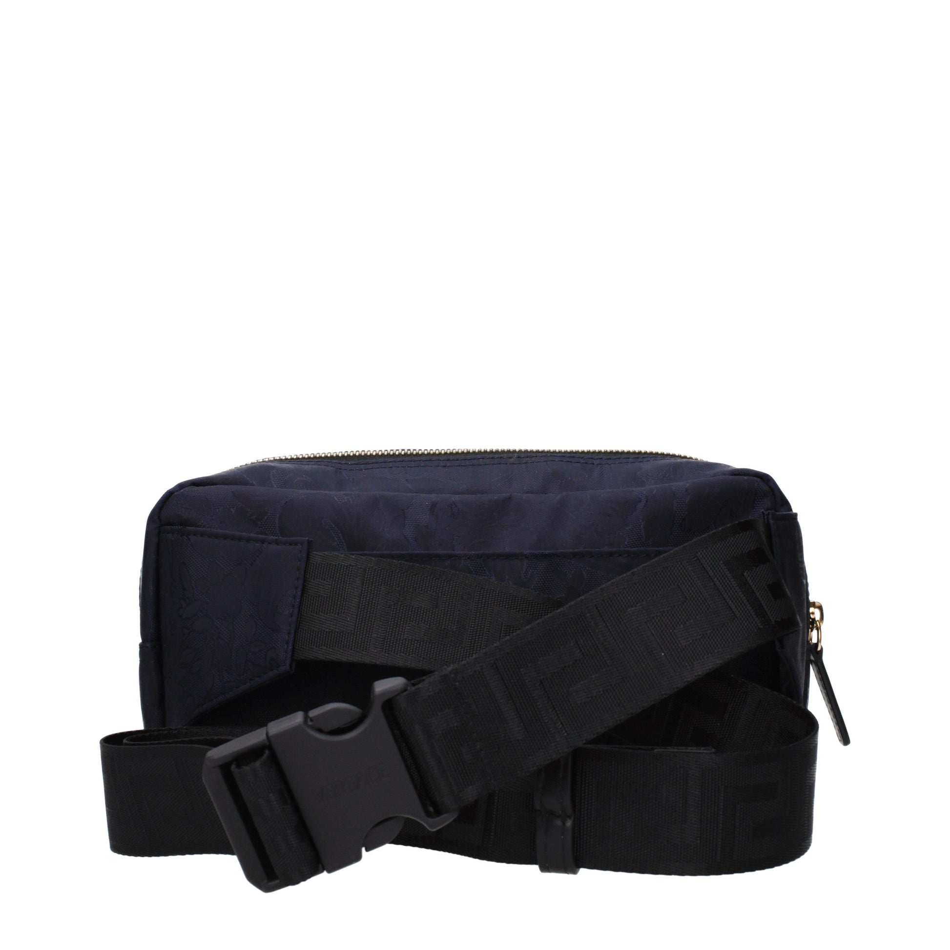 Versace Backpacks and Bumbags Men Fabric  Blue/Blue Navy