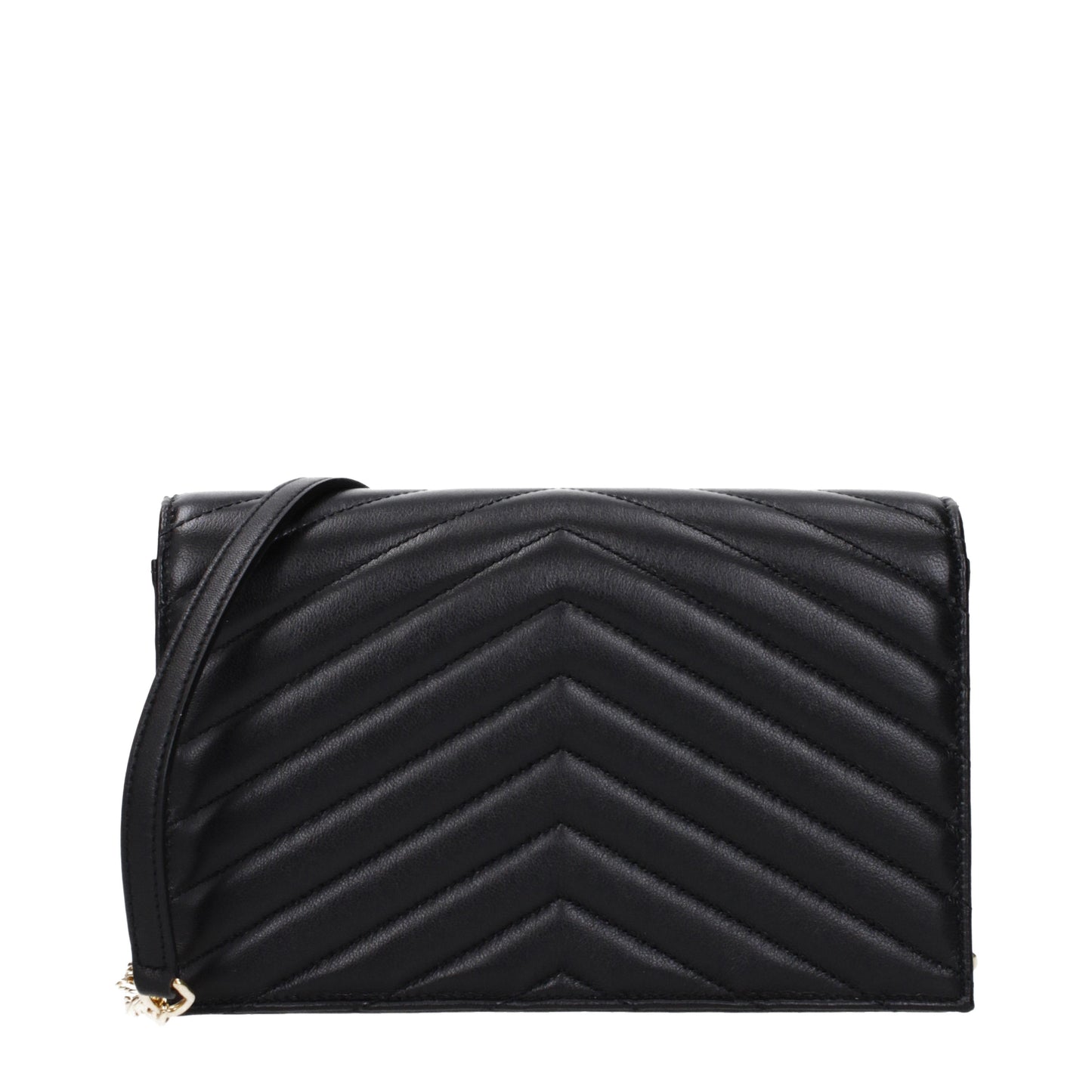 Saint Laurent Crossbody Bags Women Leather Black