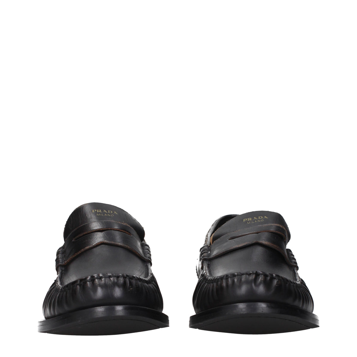 Prada Loafers Women Leather Black/Leather