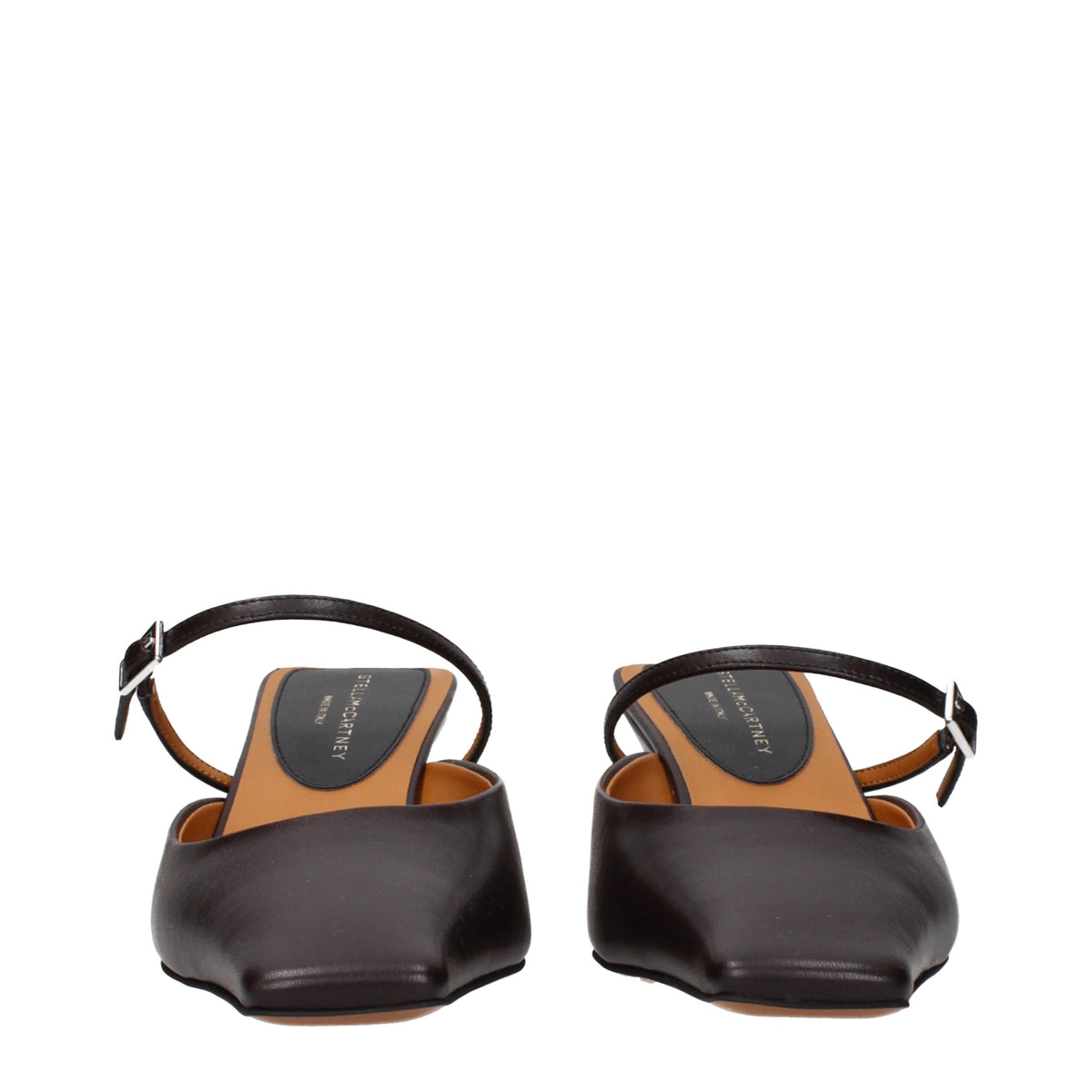 Stella McCartney Sandals Women Eco Leather Brown/Coffee