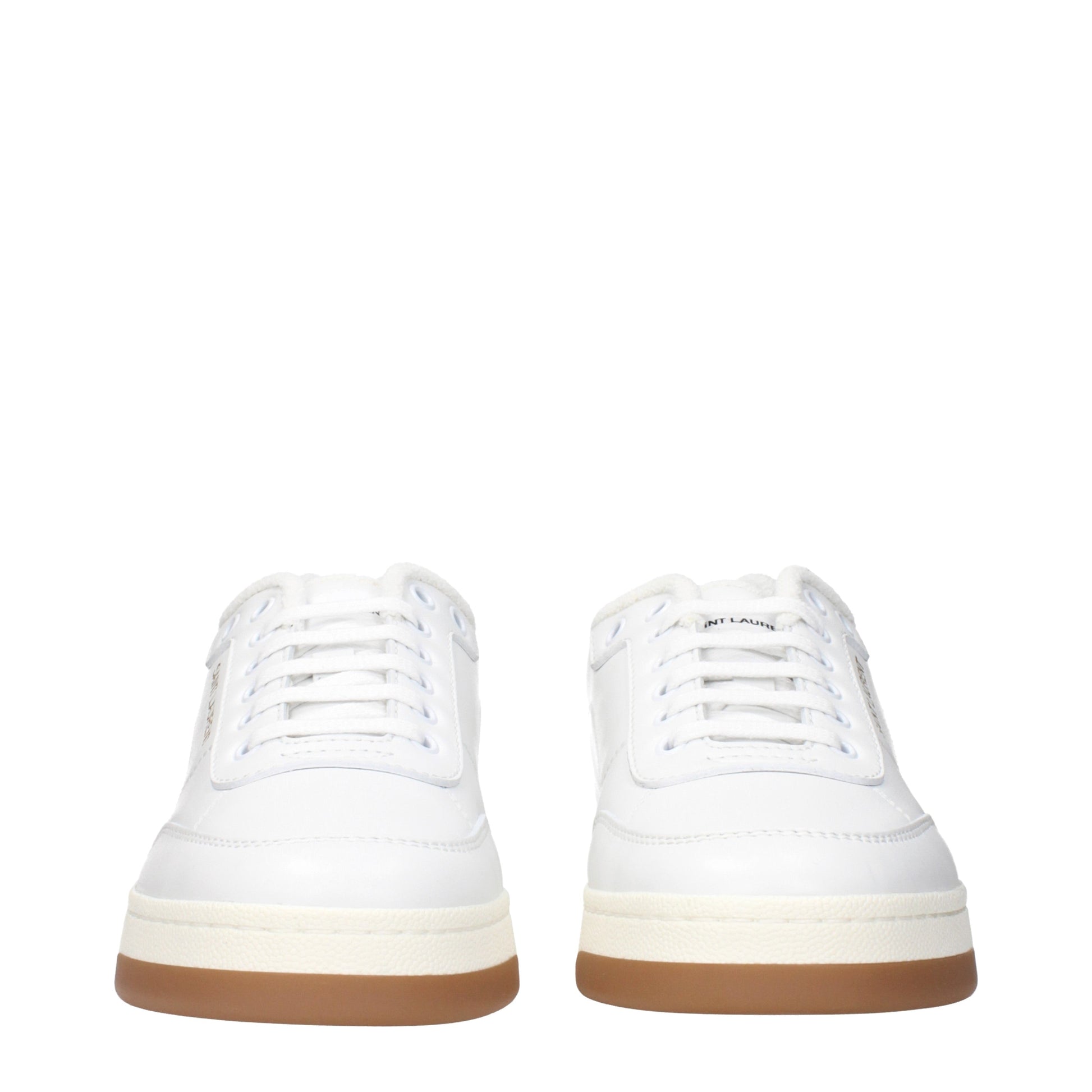 Saint Laurent Sneakers Men Leather White/Black