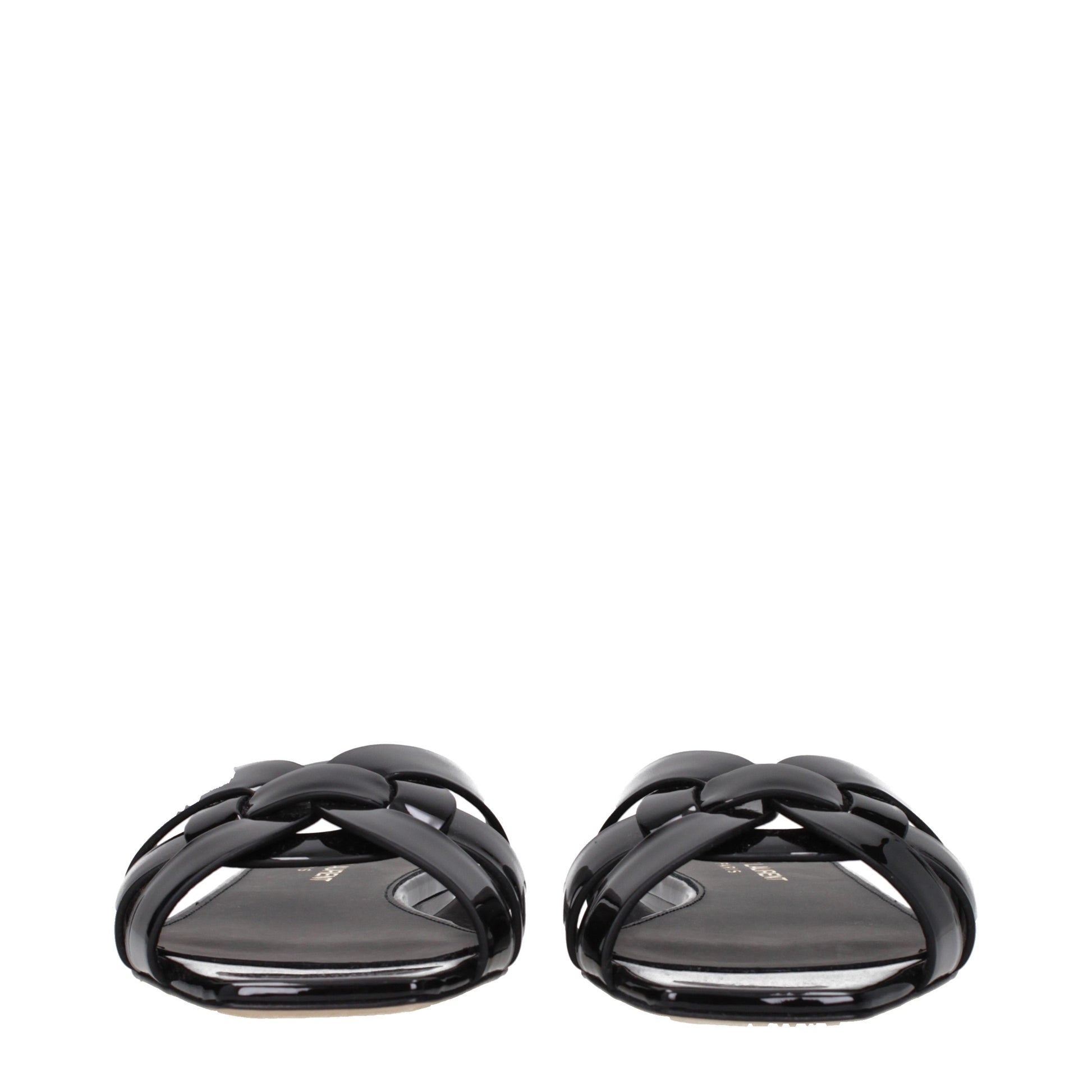 Saint Laurent Women's Slippers and Clogs Patent Leather