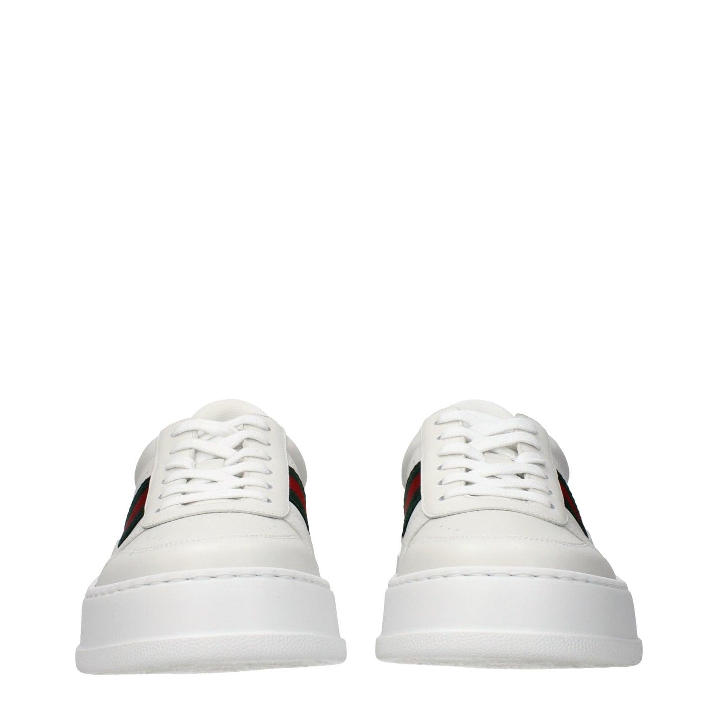 Gucci Sneakers Men Leather White