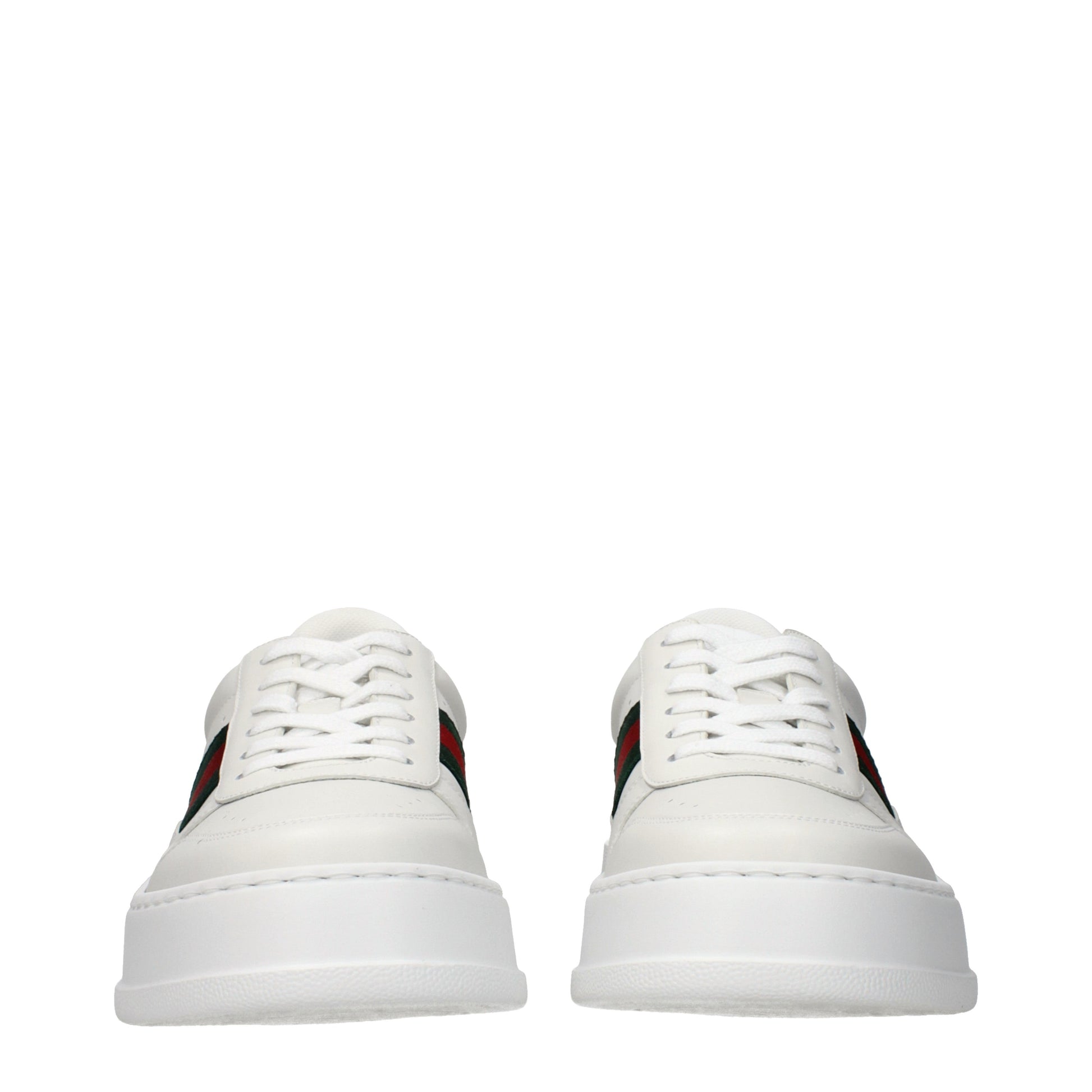 Gucci Sneakers Men Leather White