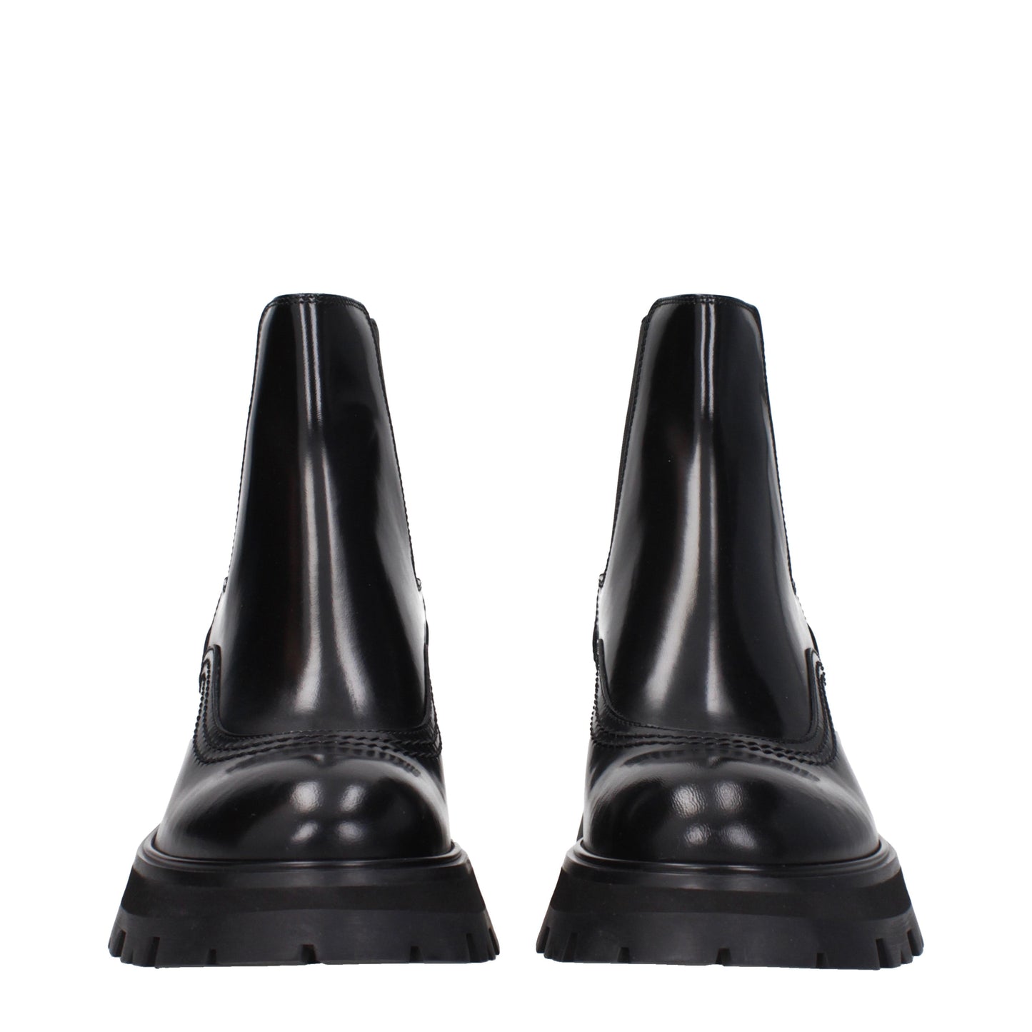 Alexander McQueen Women's Ankle Boots Leather