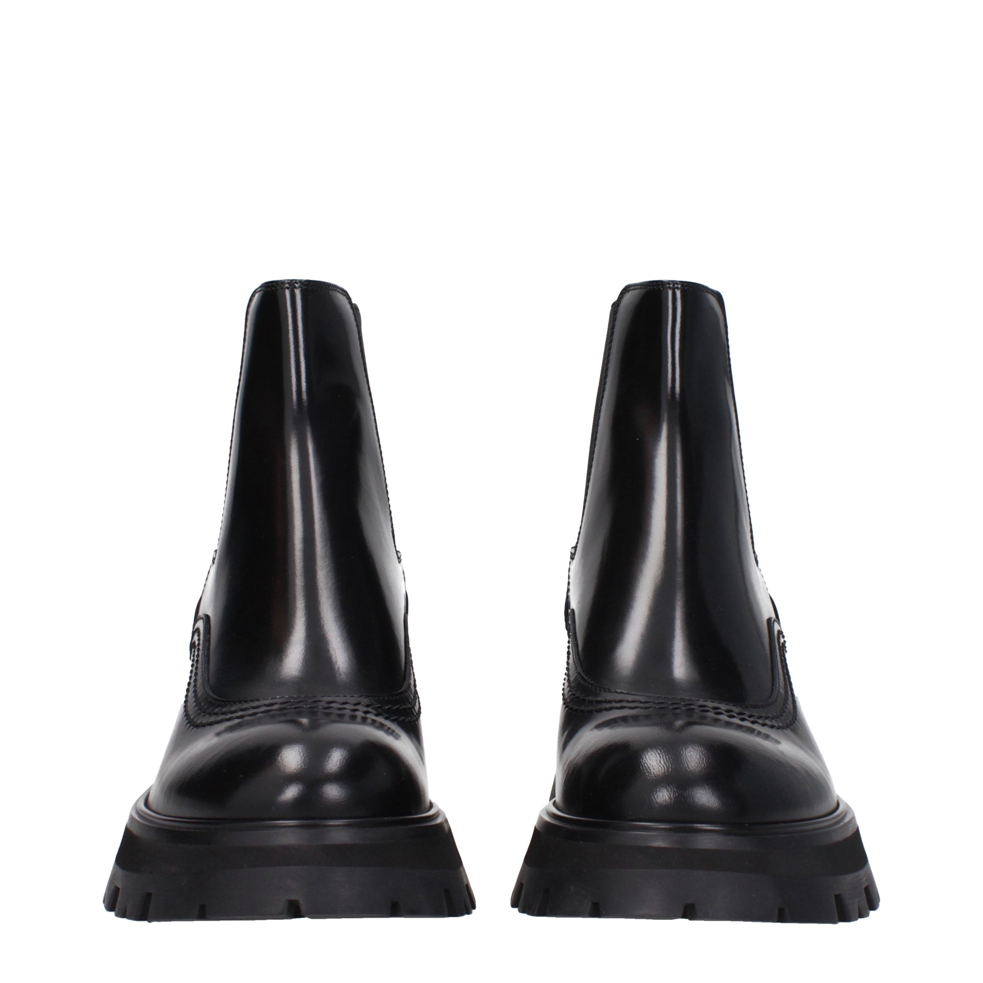 Alexander McQueen Women's Ankle Boots Leather