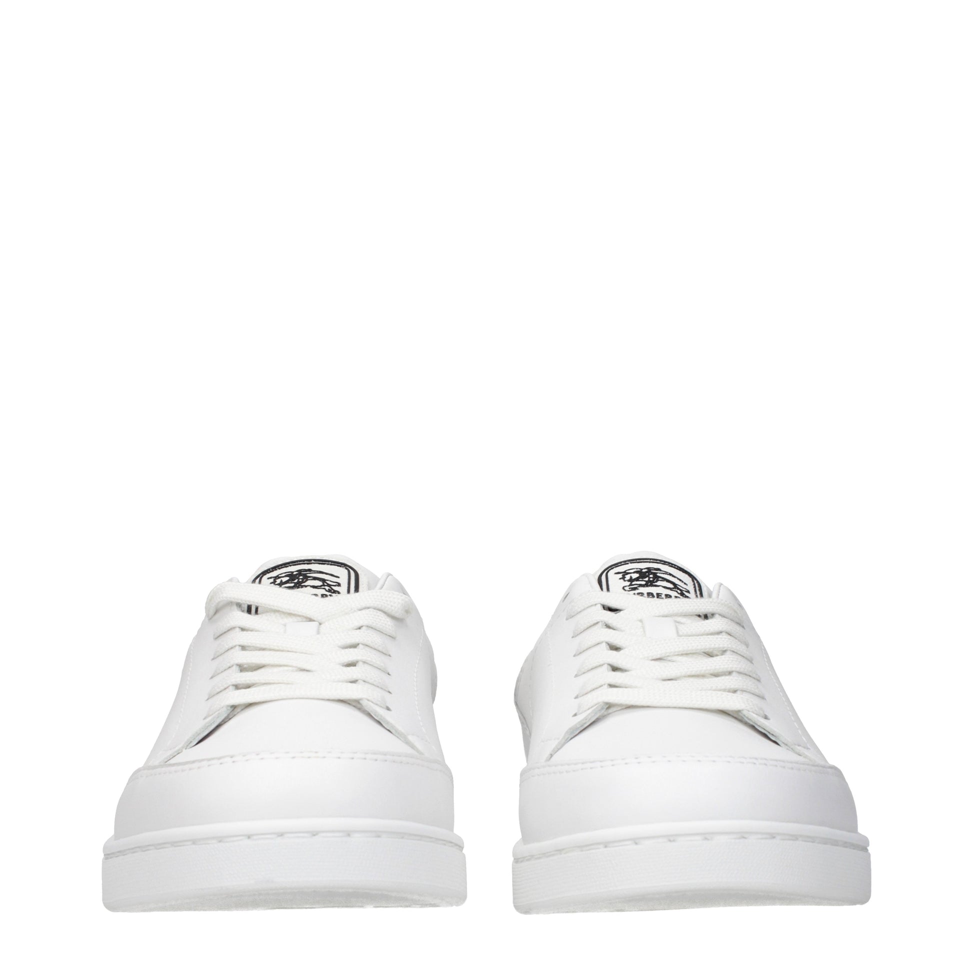 Burberry Sneakers Men Leather White/Sand