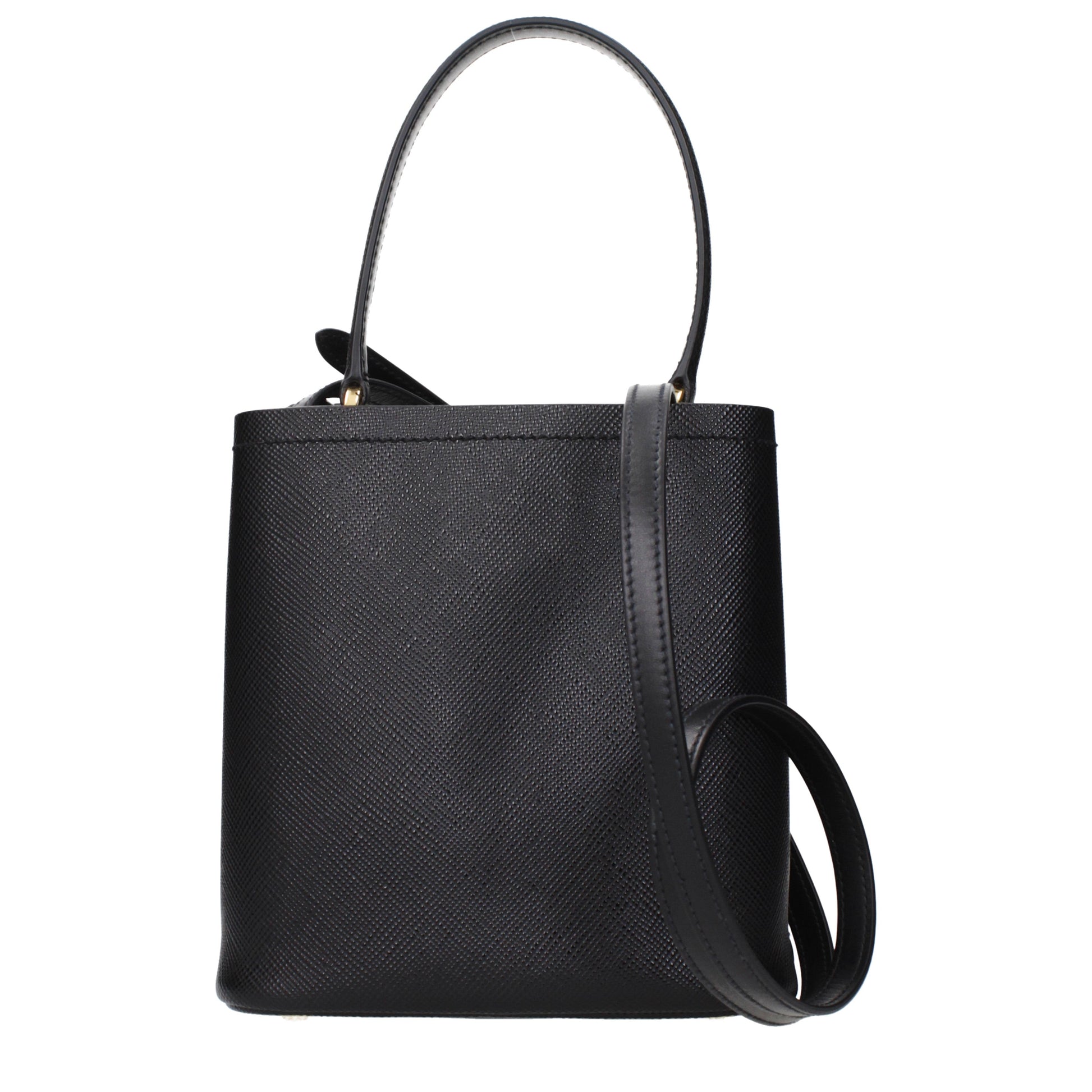 Prada Handbags Women Leather Black