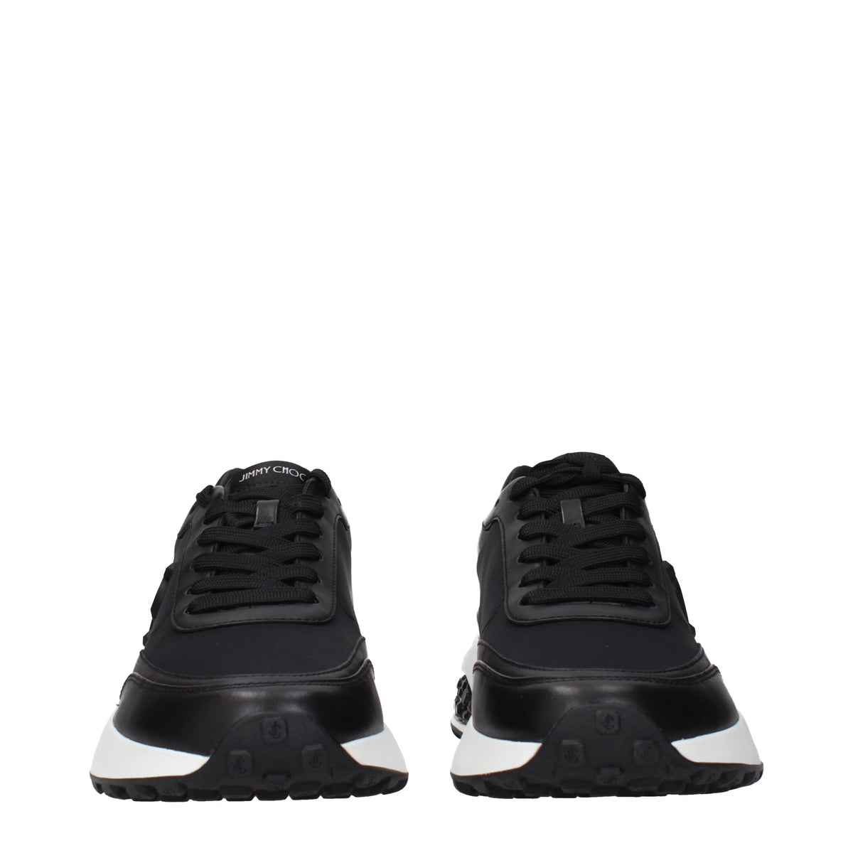Jimmy Choo Sneakers Men Fabric  Black
